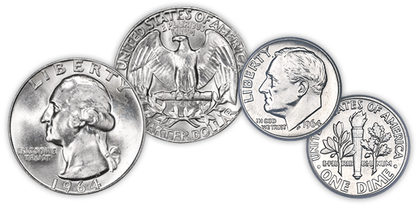 American Silver Coin Transparent PNG Image