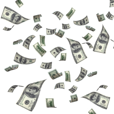 Flying Dollars Transparent Transparent HQ PNG Download FreePNGimg