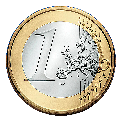 Euro Coin Transparent PNG Image