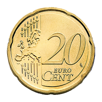 Euro Coin Transparent Image PNG