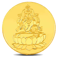 Lakshmi Gold Coin Transparent PNG