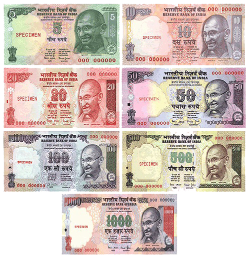 Indian Rupee Banknote Image PNG Image