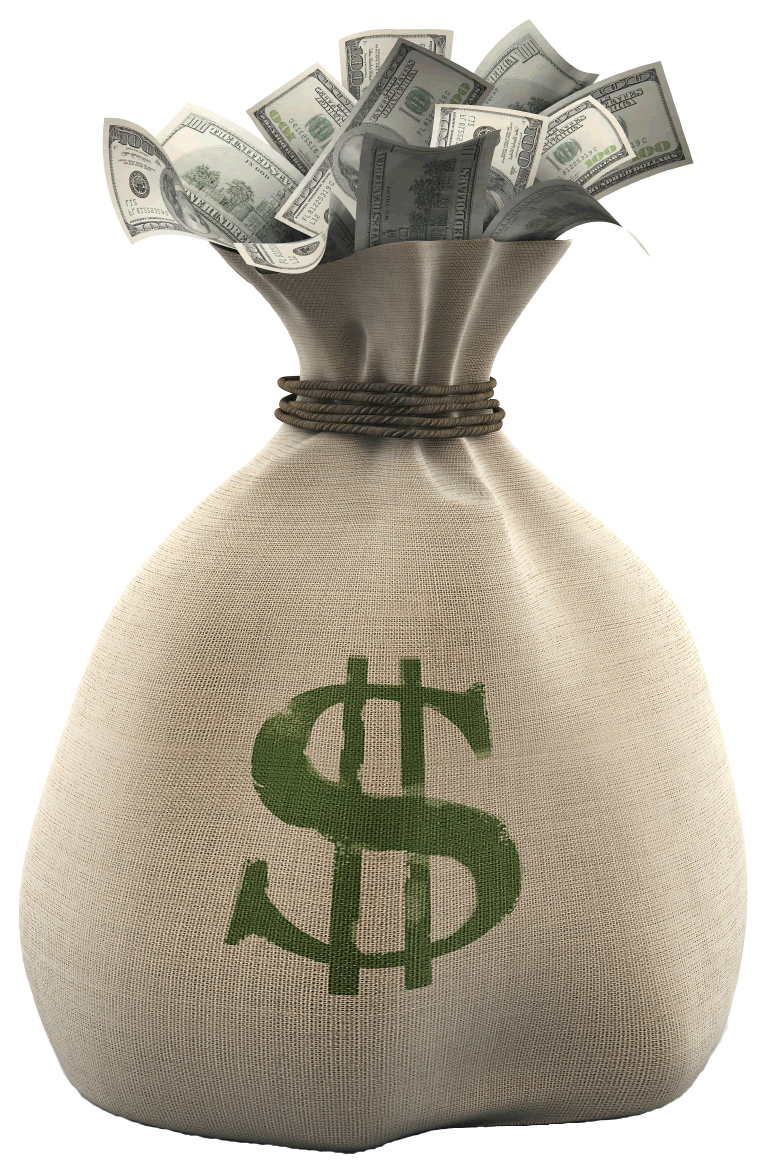 Download Money Bag Transparent Background HQ PNG Image