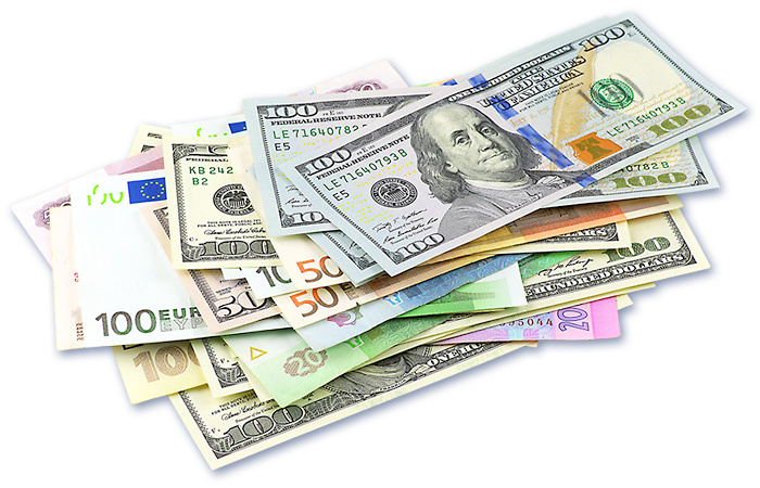 Exchange Money De Foreign Currency Rate Bureau PNG Image