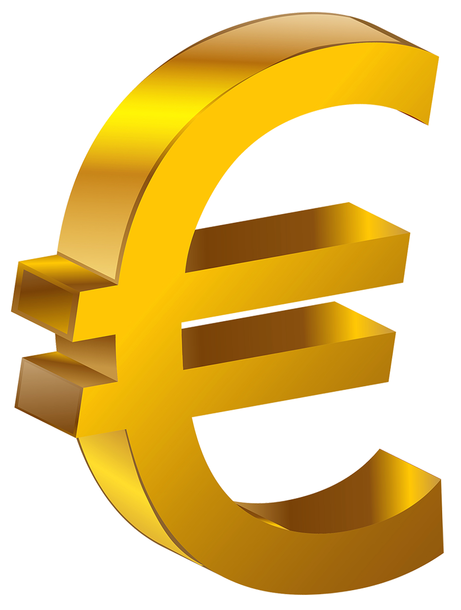 Sign Transparent Gold Euro HQ Image Free PNG Transparent HQ PNG 
