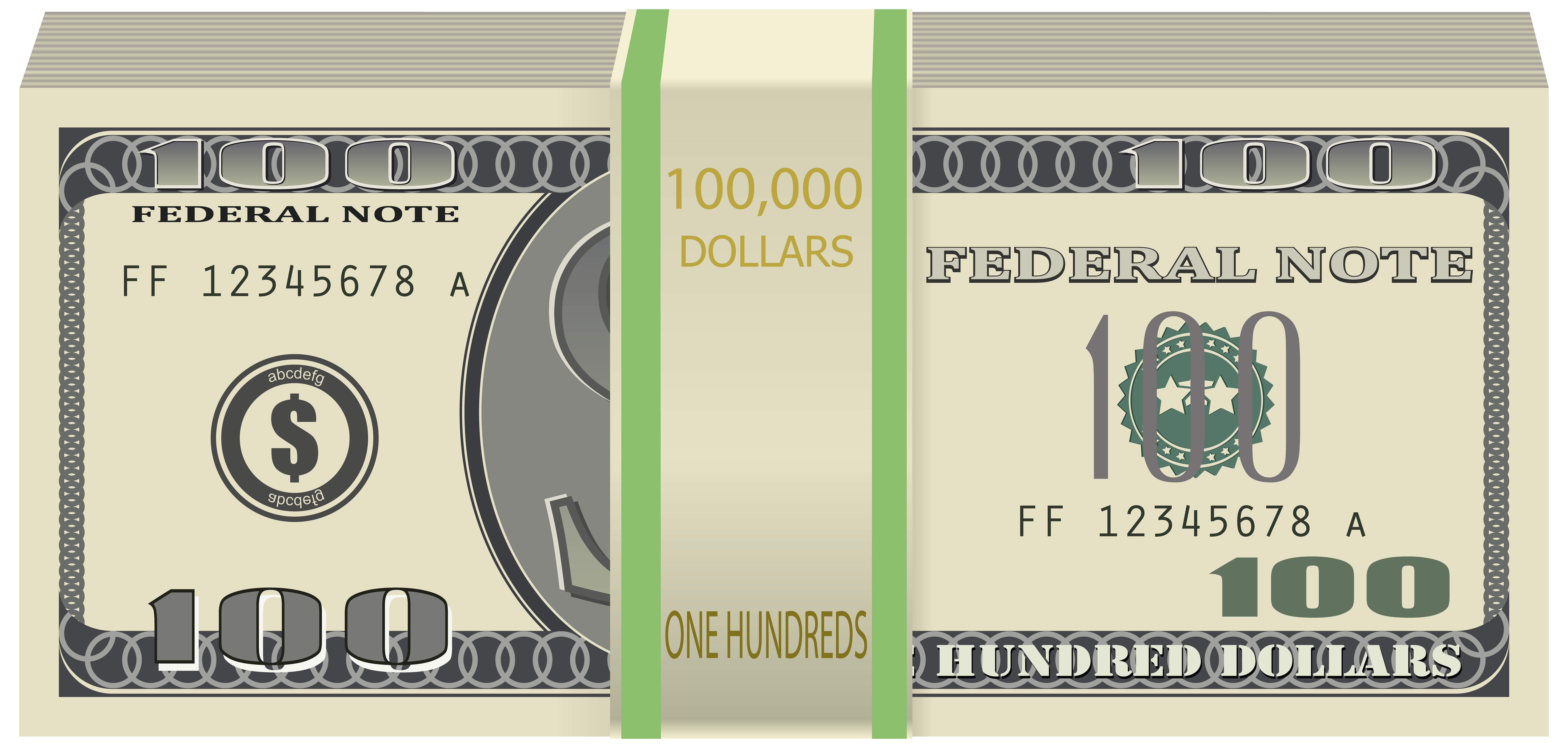 Wads United Center Of Dollars Penny Dollar PNG Image