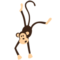 Ilustração Primata Macaco PNG - Imagens PNG - Monkey PNG