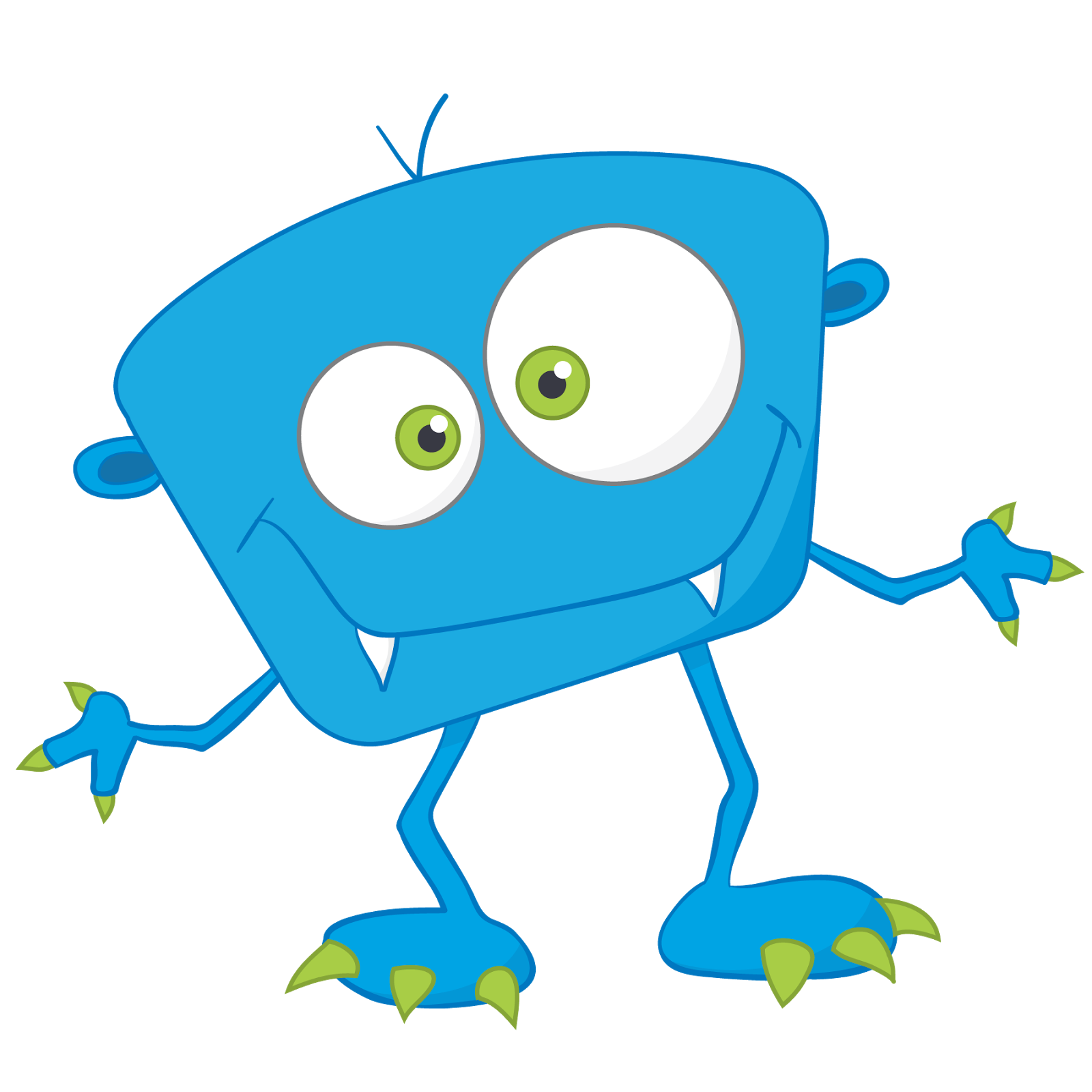 Blue Monster Free Download Transparent PNG Image