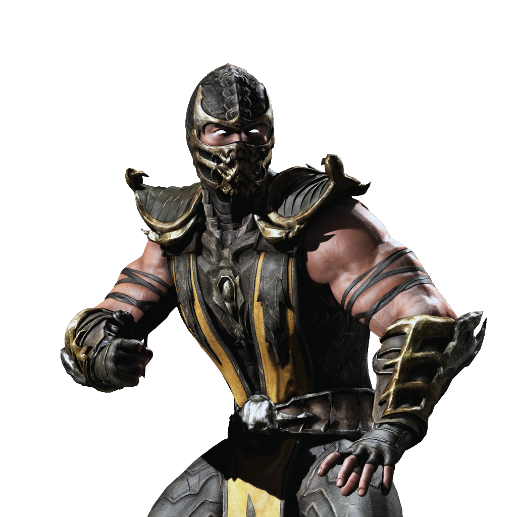 Mortal Kombat Scorpion Clipart PNG Image