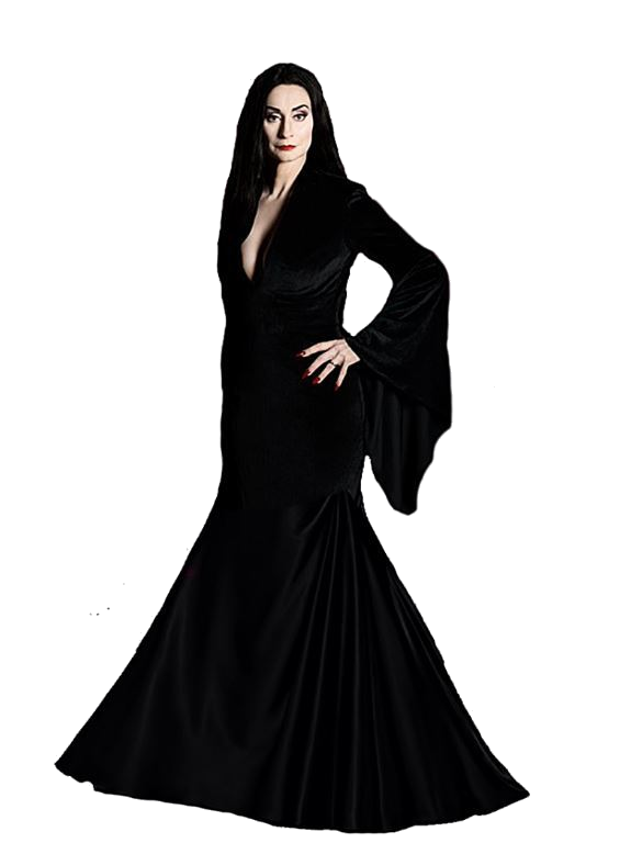 Morticia Addams Free PNG HQ PNG Image
