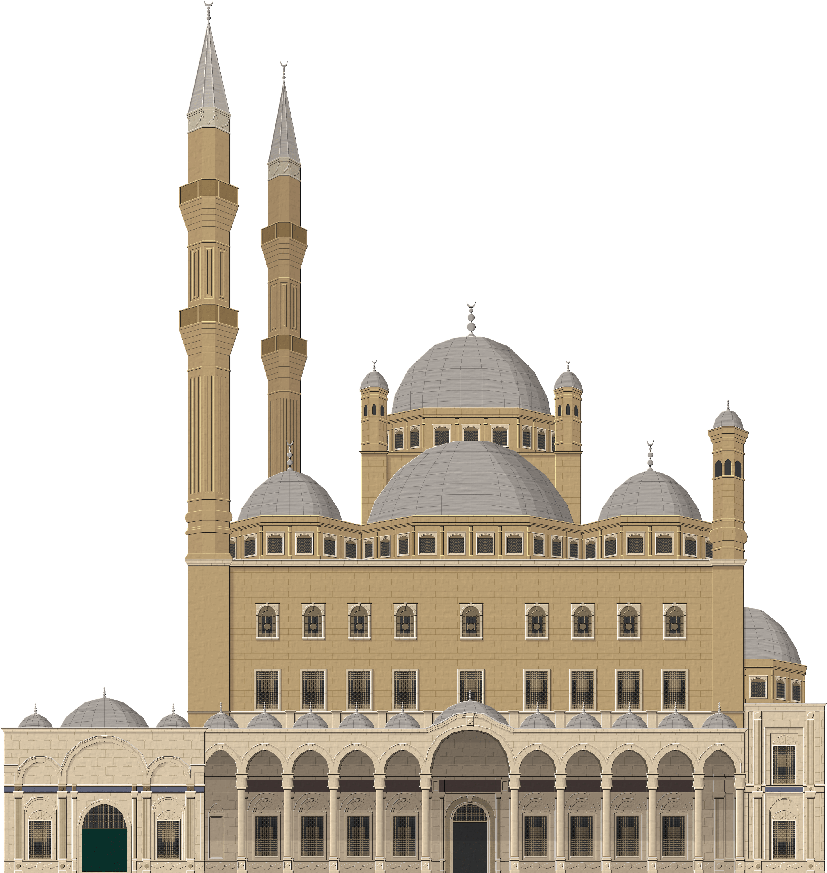 Mosque Transparent PNG Image