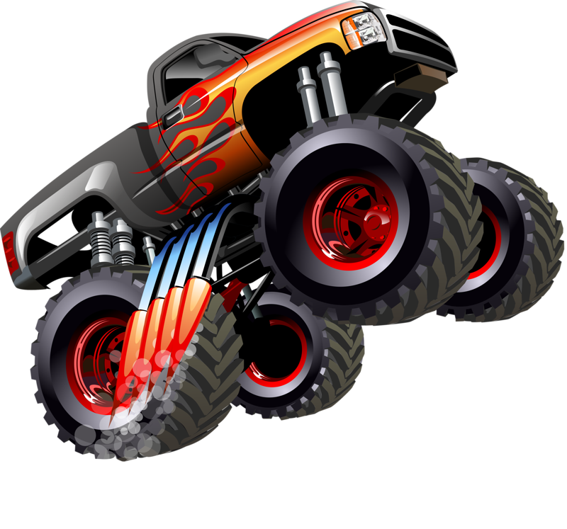 Wheel Monster Car Accessories Truck Motorcycle Auto PNG Image