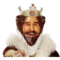 King Hamburger Food Sneak Fast Burger The PNG