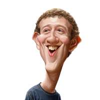Neeson Caricature Celebrity Draw Mark Zuckerberg Liam PNG Image