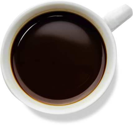 Coffee Mug Top Transparent Picture PNG Image