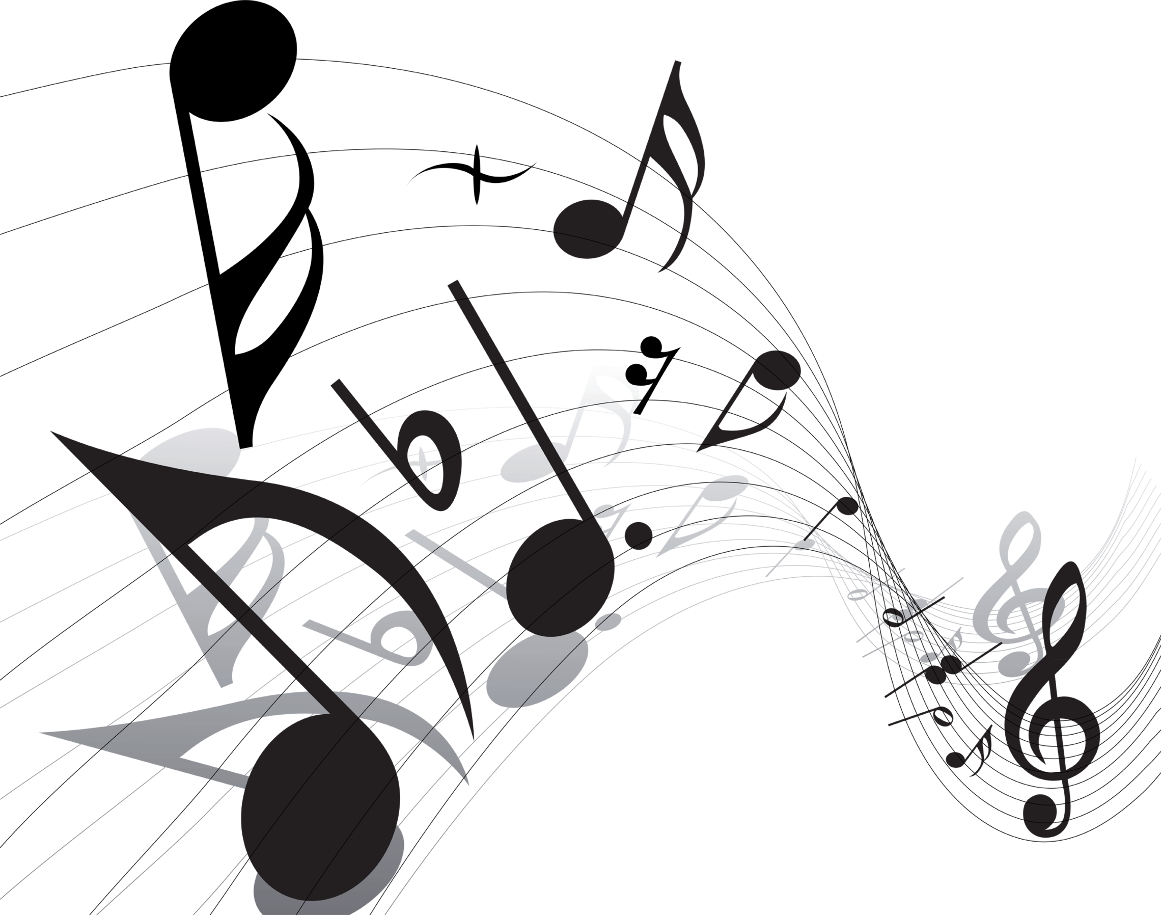 Music notes Transparent PNG Image