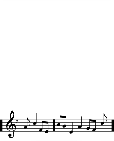 Music notes Transparent PNG Image