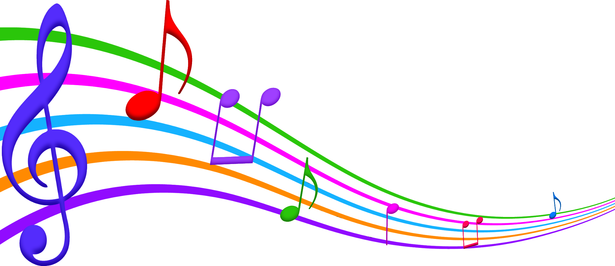 Music notes Transparent PNG Image