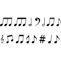 Music notes PNG