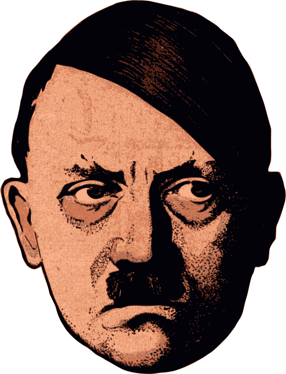 Mustache Hitler Download HQ PNG Image