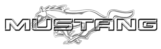 Mustang Logo Clipart PNG Image