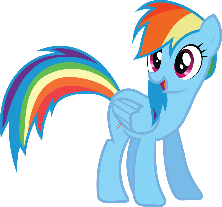 Download Download Rainbow Dash Vector Standing Photos HQ PNG Image ...