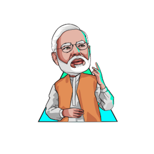 Modi Chief Narendra Cartoon Minister Free Clipart HD PNG Image