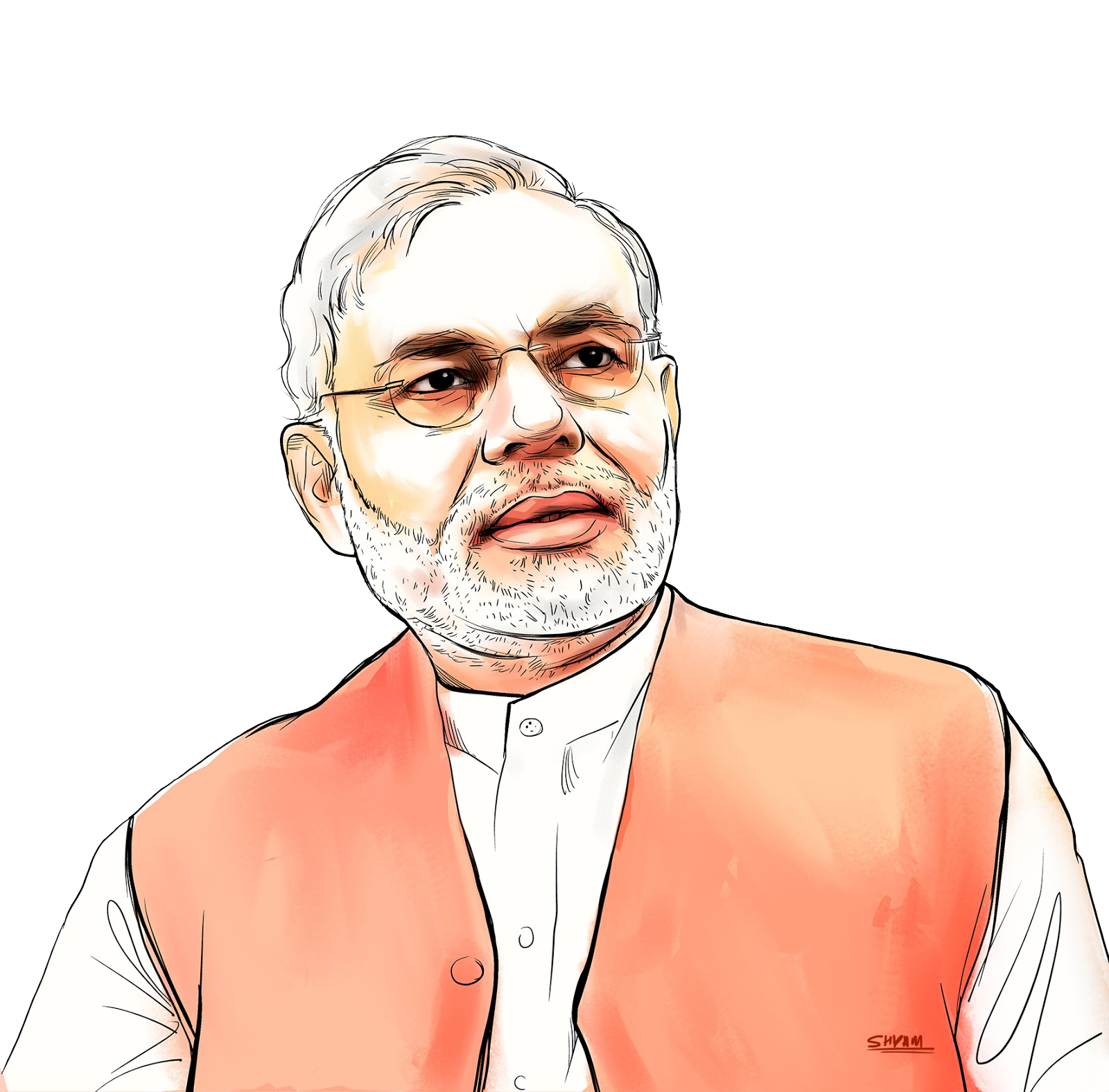 Prime Caricature Government Of India Narendra Minister PNG Image