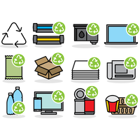Paper Waste Symbol Recycling Vector PNG Download Free PNG Image