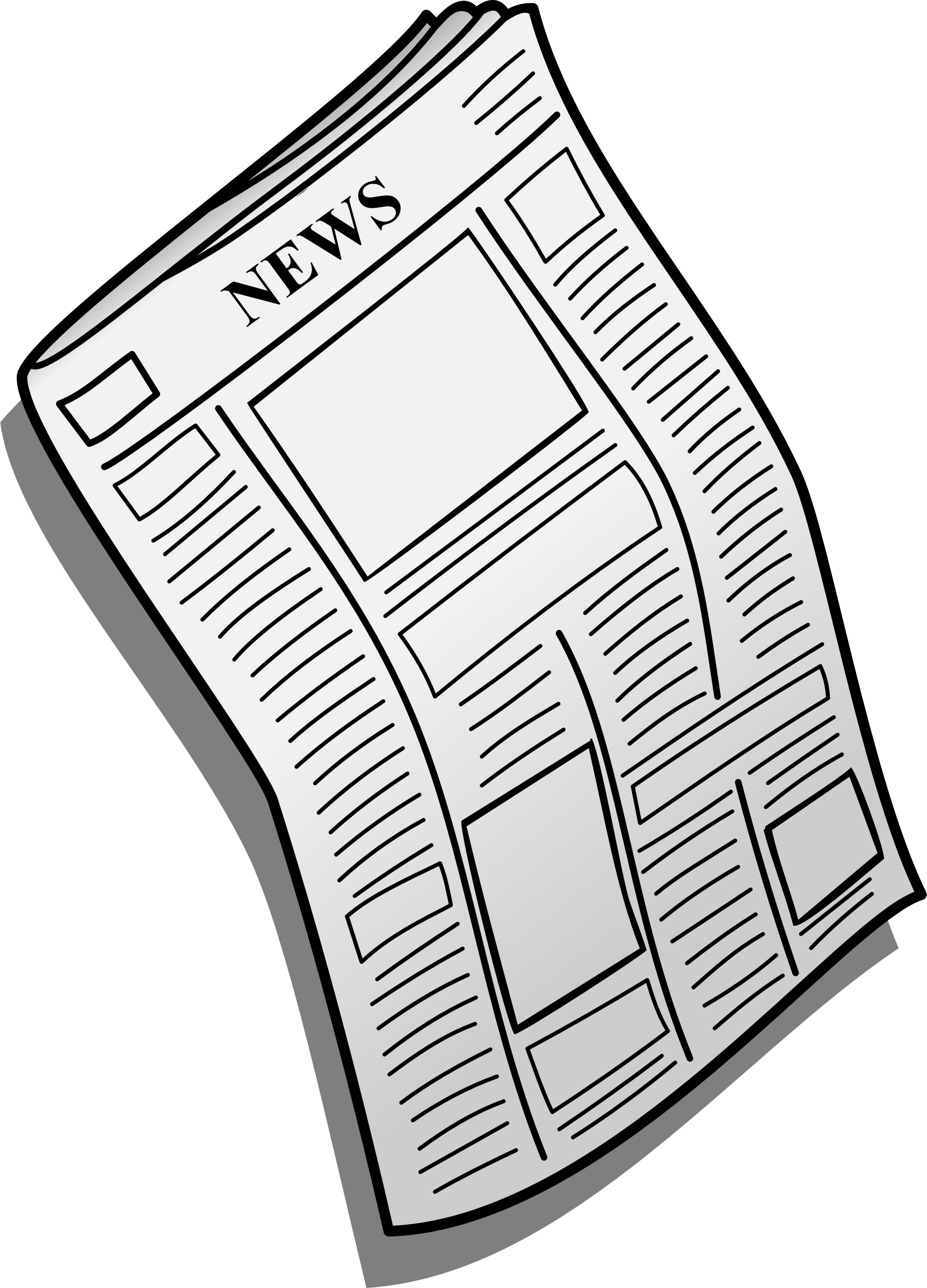 Newspaper Transparent Transparent PNG Image