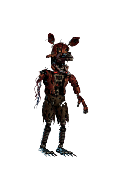 Nightmare Foxy Png Hd PNG Image