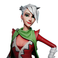 Character Fictional Royale Figurine Fortnite Battle Ninja PNG Image