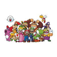 Nintendo Characters File PNG Image