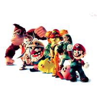 Nintendo Characters Image PNG Image