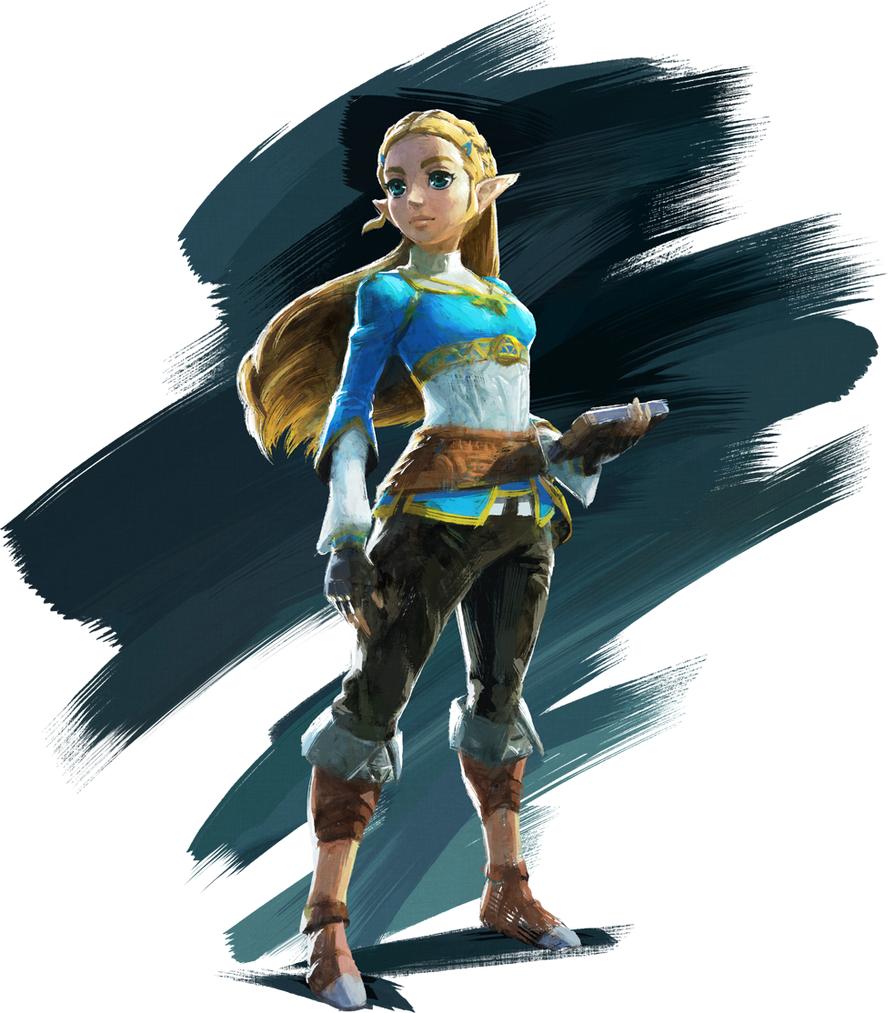 Of Character Zelda Fictional Princess Breath Supernatural PNG Image