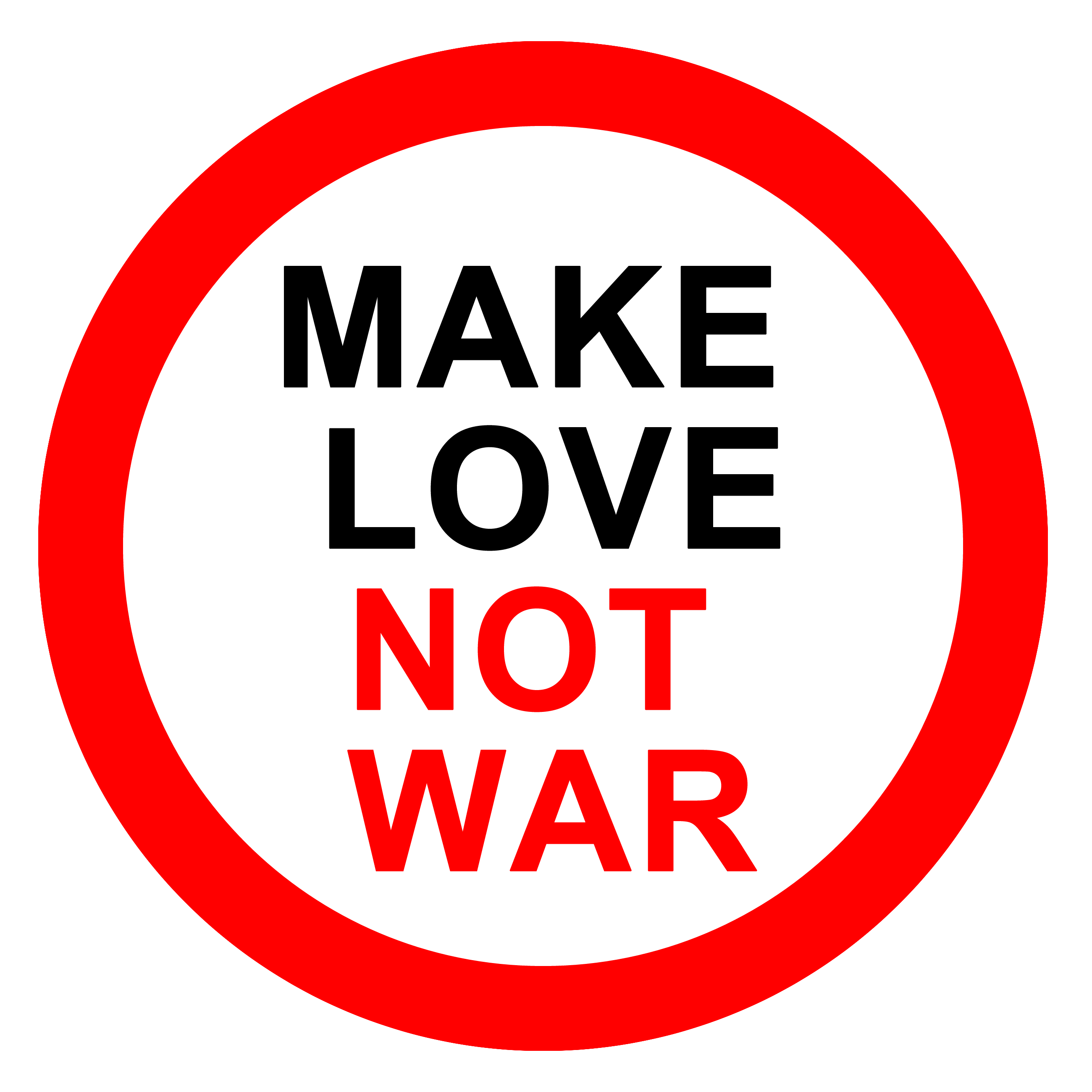 No war Transparent PNG Image