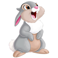 Bambi Thumper Transparent Faline Free HD Image PNG Image