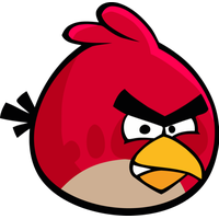 Pink Star Angry Smiley Wars Stella Birds PNG Image