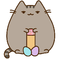 Brown Pusheen Rectangle Cat Free PNG HQ Transparent HQ PNG Download ...