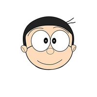 Head Human Humour Nobi Doraemon Behavior Nobita PNG Image