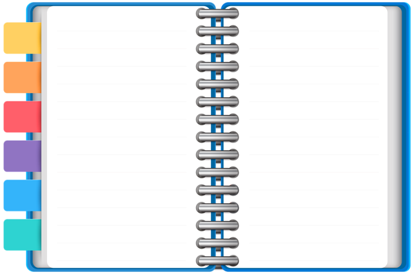 Notebook Transparent PNG Image