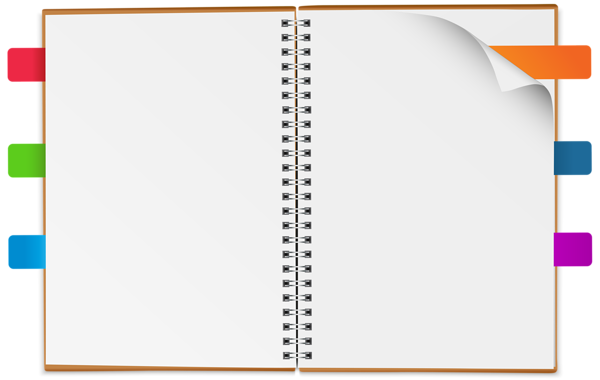 Notebook Transparent PNG Image