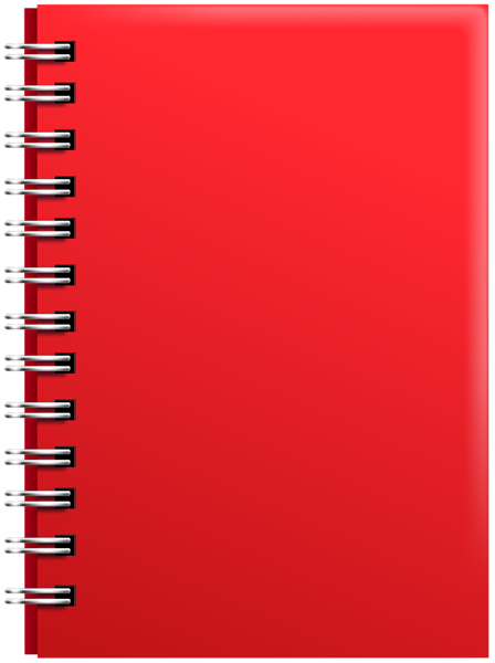 Notebook Transparent PNG Image