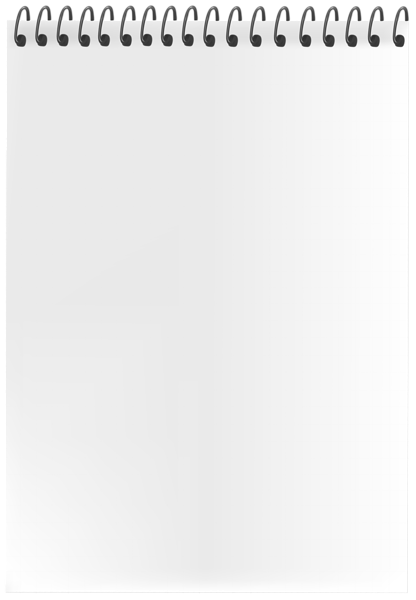 Notebook Transparent PNG Image