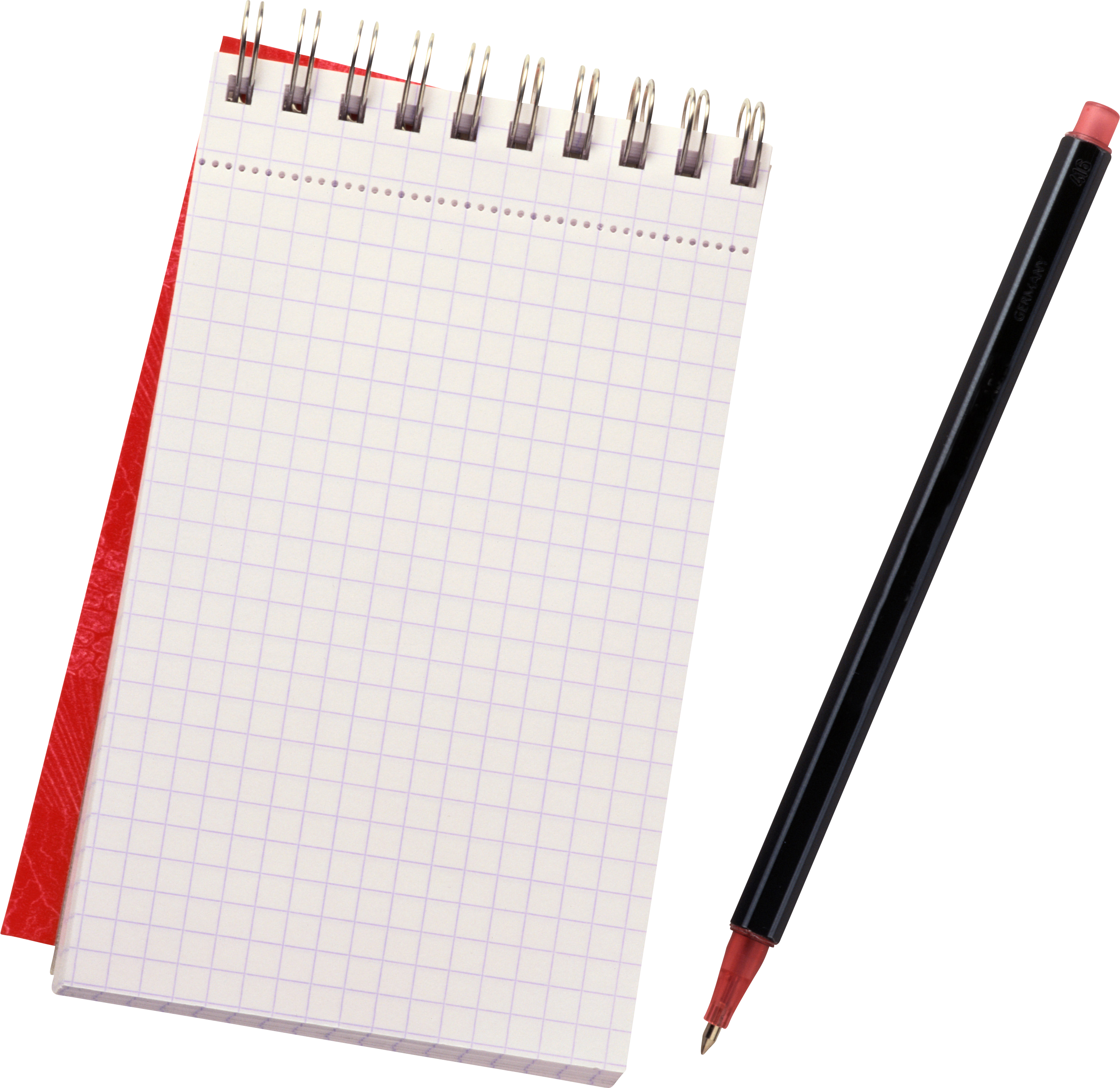 Notebook Transparent PNG Image