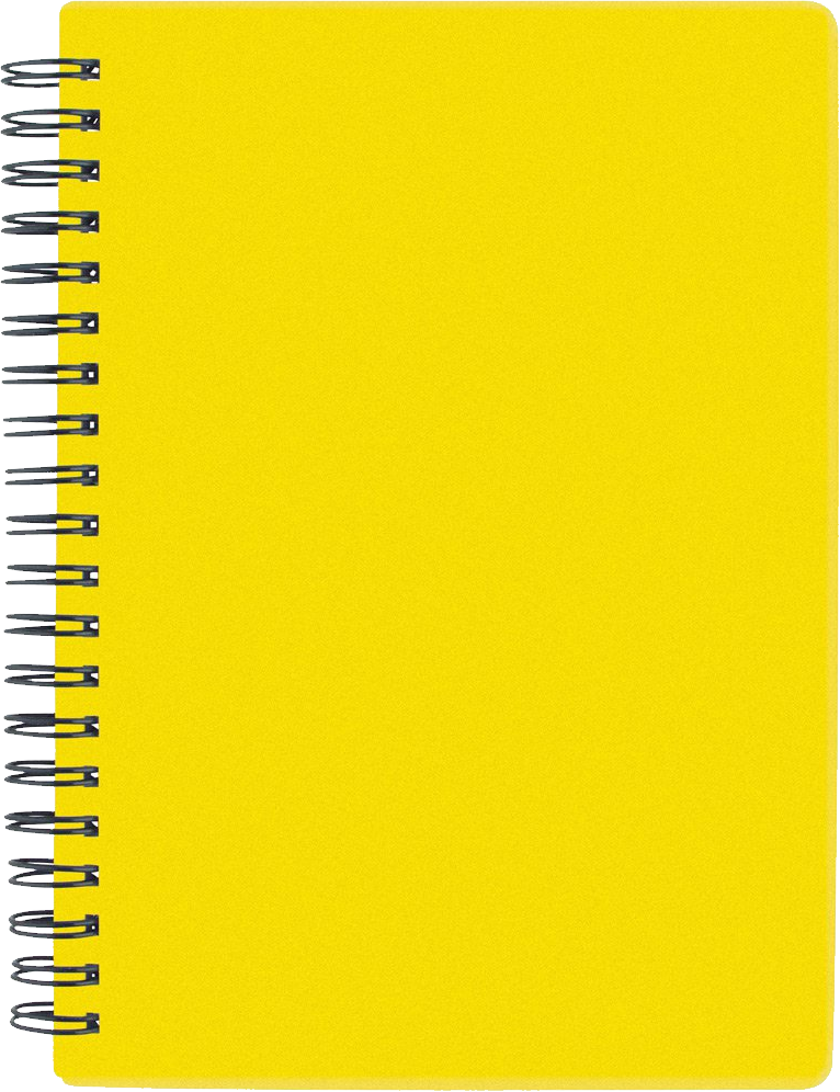 Notebook Transparent PNG Image