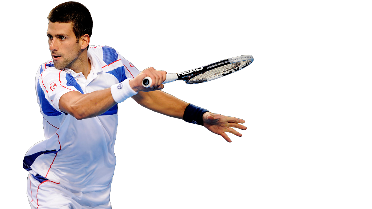 Novak Djokovic Clipart PNG Image