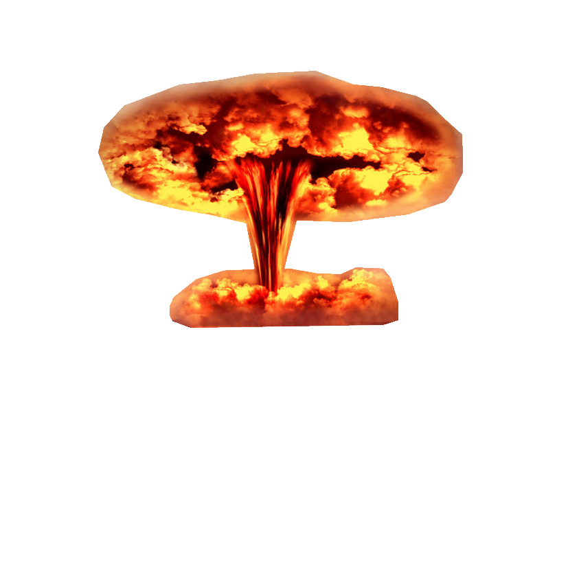 Nuclear explosion Transparent PNG Image
