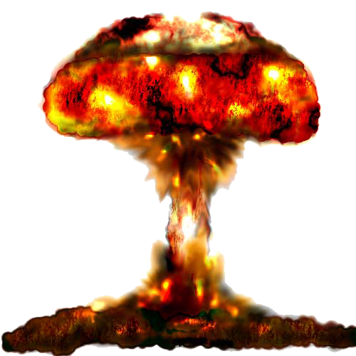 Nuclear explosion Transparent PNG Image