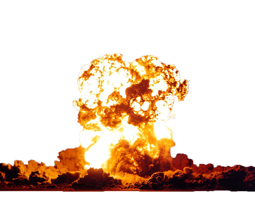 Nuclear explosion Transparent PNG Image